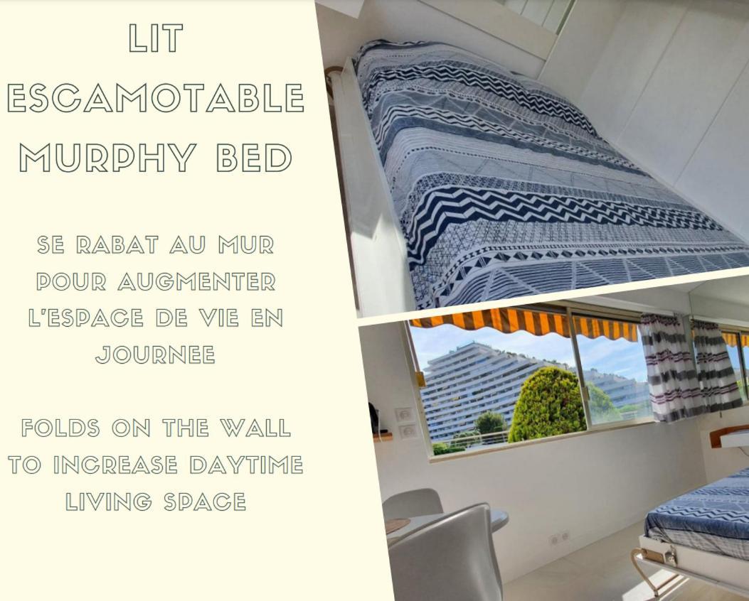 Studio confort ensoleillé - FAME Marina baie des Anges Villeneuve-Loubet Extérieur photo